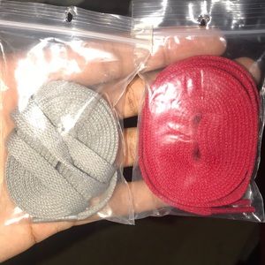 Great and red laces